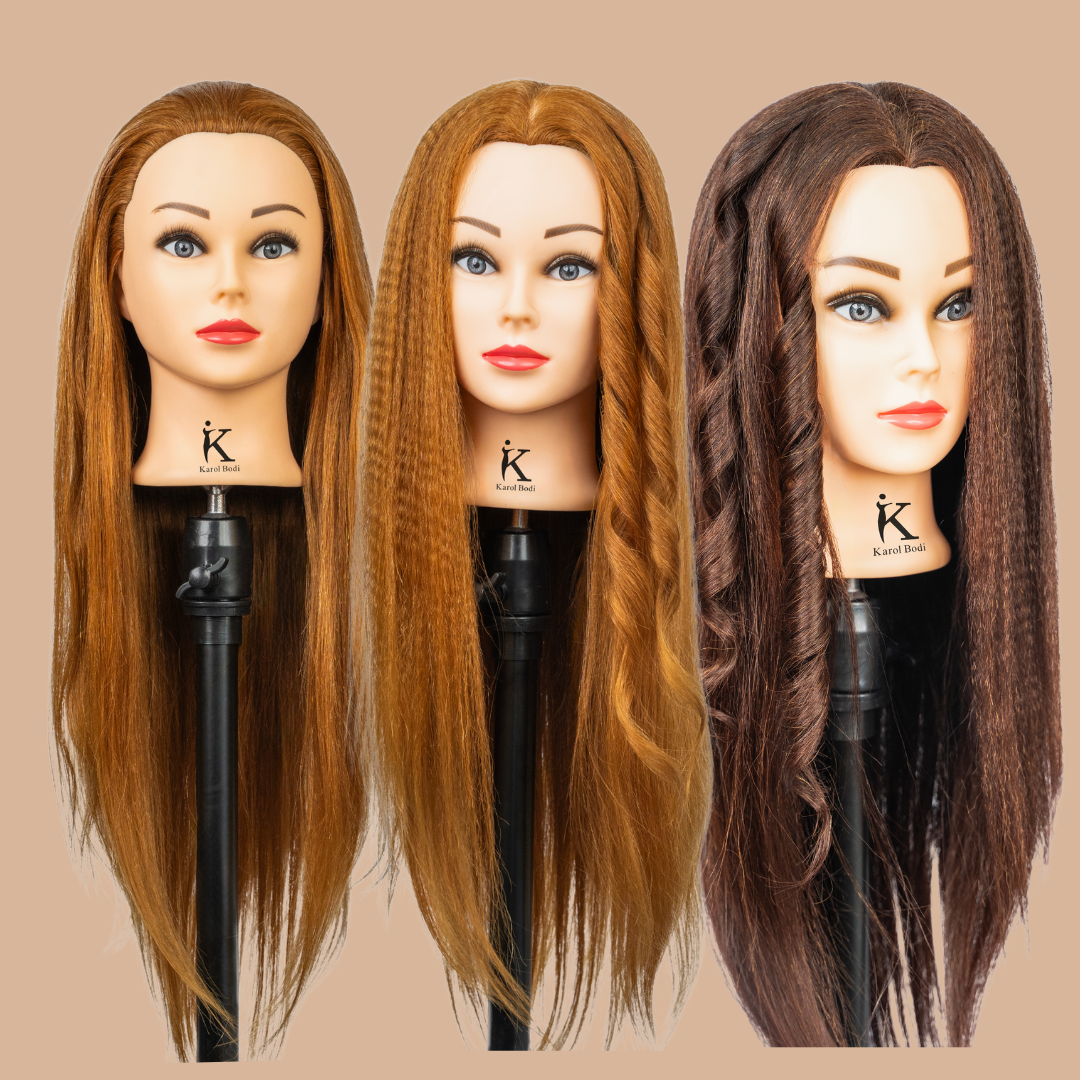 Neck hair styling dummy